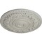 Ekena Millwork Rose Ceiling Medallion (Fits Canopies up to 13 1/2"), Hand-Painted Pot of Cream, 33 7/8"OD x 2 3/8"P CM33ROPCF - alternate 2